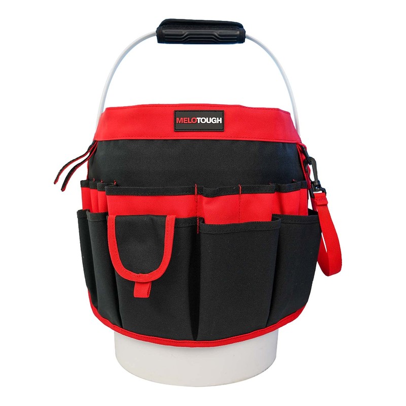 MELOTOUGH Bucket Caddy Organizer Bucket Tool Organizer for Garden Tools