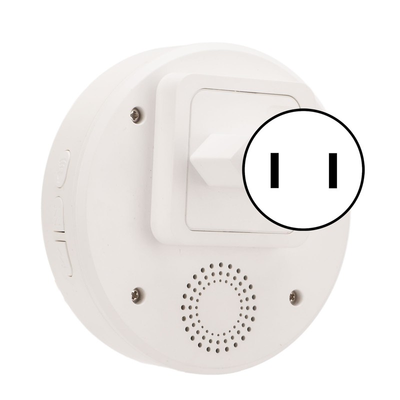 Self Generating Wireless Doorbell Battery Free 2 Receivers Four Leaf