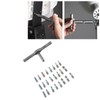 Ratchet Screwdriver Set, 24-in-1 Multi-Bit Screwdriver Set with T-Handle Driver,