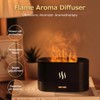 Aroma Diffuser Simulated Flame Large Fog Humidifier USB Atmosphere Lamp