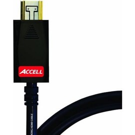Accell B104C-003B AVGrip Pro Hight Speed HDMI 10.2 Gbps Cable, with Locking Connector (3.3 Feet / 1 Meter) Blister Package