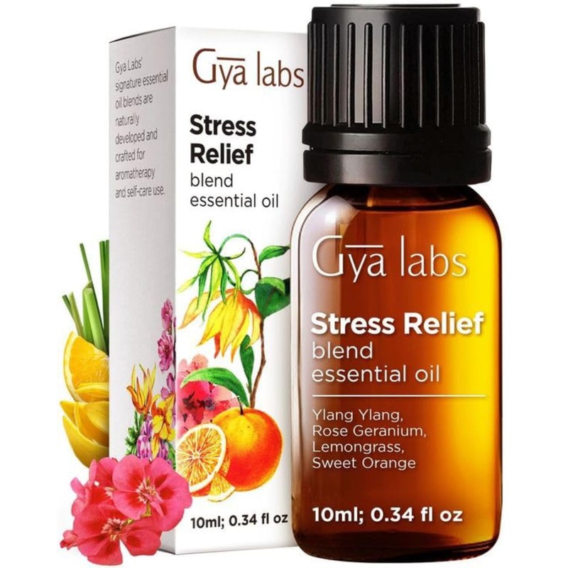 Gya Labs Breathe Essential Oil for Humidifier Cleaner & Stress