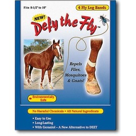 Defy the Fly Leg Bands,fits 8-1/2" to 10", 4 counts
