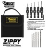 11 x SabreCut Zippy SCRKZ1 Countersink Set with Adjustable Pilot