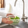 OPTIVICE Plastic 5L Salad Spinner Large | Large Capacity with