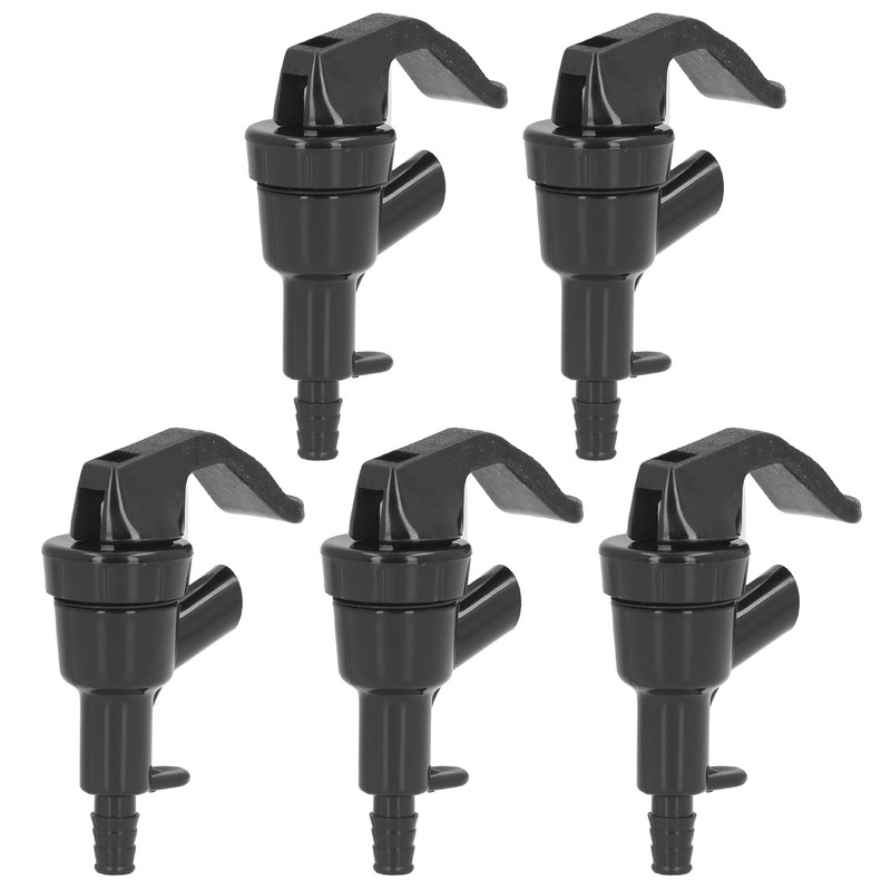 5Pcs Beer Tap Brewing Barrel Faucet ABS 20PSI 1/4in Bard