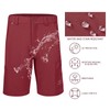 BASSDASH 10.5” Mens Fishing Cargo Shorts Quick Dry UPF 50+