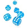 GWHOLE Dice Cup Leather Grey Set of 10 Dice for
