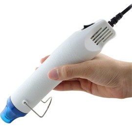TOPIND Handcraft Shell Heat Gun, TOPIND Mini Heat Gun 300W, Mini Handheld Heat Gun, Used for Painting Crafts Electronics DIY Shrink Packaging by TOPIND (White)
