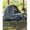 iClimb Heated Camping Blanket with Hood and Battery Pack (Dark