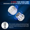 GOMJET 80 PC ORFS Master Industrial Hydraulic Cap and Plug