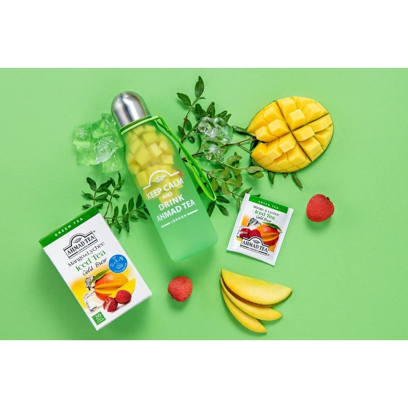 Ahmad Tea Mango & Lychee Cold Brew | Green Tea