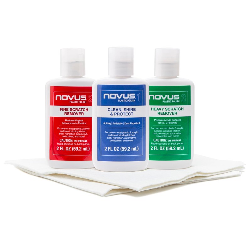 NOVUS-PK1-2 | Plastic Clean & Shine #1, Fine Scratch Remover
