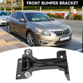 Front Bumper Bracket Bumper Mount Support Bracket - Compatible for Nissan Altima 2.5L L4 - Gas, 3.5L V6 - Gas 2016-2018 - Replace Part 622969HS0A