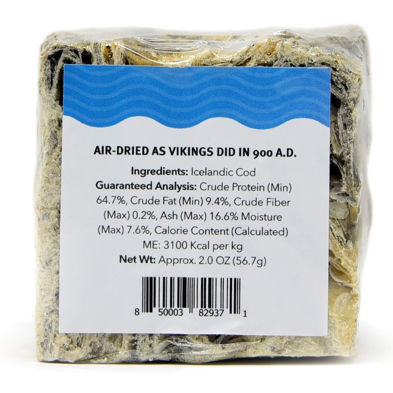 Icelandic+ | All-Natural Dog Chew Treats | Large Cod Skin