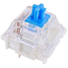 Gateron G Pro 3.0 Blue Switches for Mechanical Keyboard - 32 Pack, Pre-Lubed 3-Pin Clicky RGB Switches (60gf) – for Typing