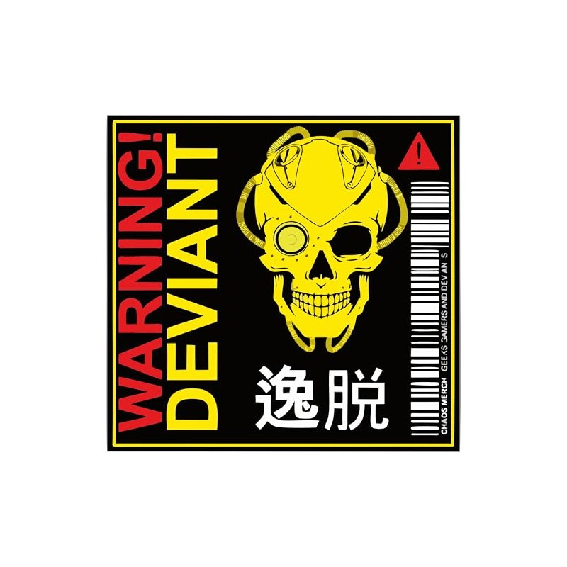 Deviant Retro Vintage Sticker Decal