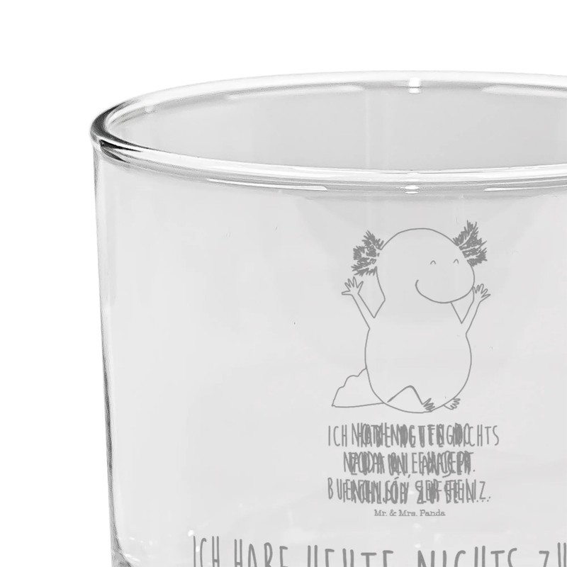 Mr. & Mrs. Panda Ginglas Axolotl Hurra - Geschenk, Lurch,