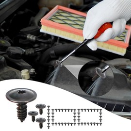 Self Tapping Screws | Mudguard Bumpers Self Tapping Screws | Car Fastening Tool Sturdy Exterior Accessories for Home Daily Maintenance