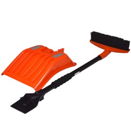 Agora Tec Car Winter Kit 3 pieces consisting of Snow Shovel Ice Scraper & Snow Brush (Brush)