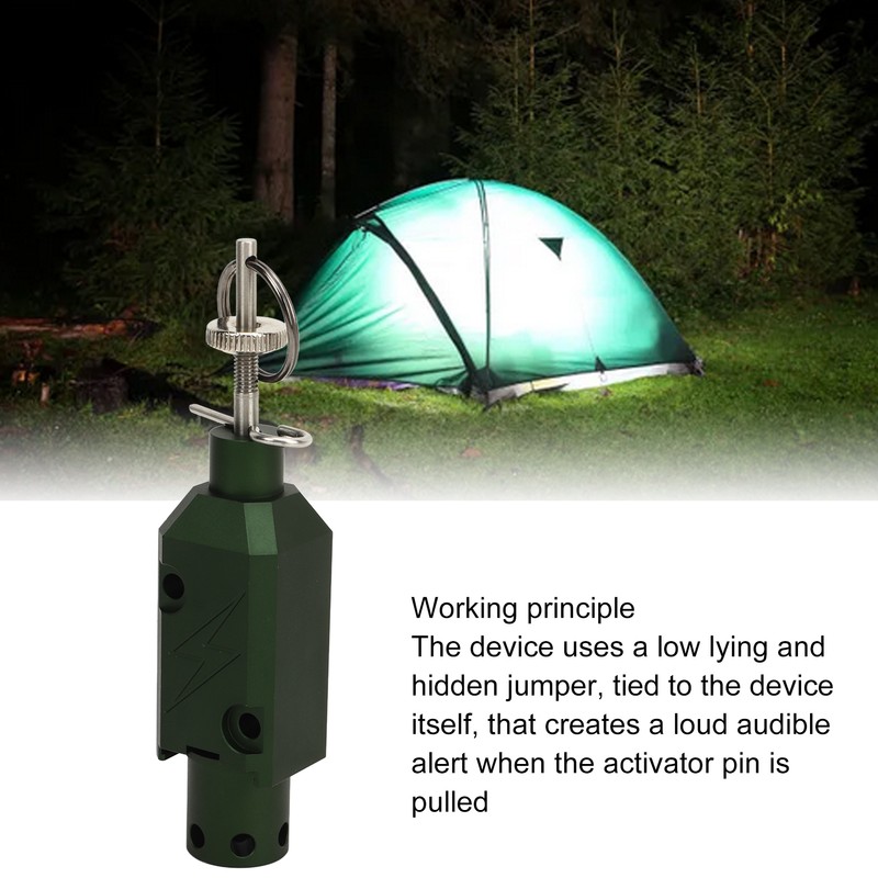Perimeter Trip Alarm Reusable Aluminum Alloy Early Warning Security System