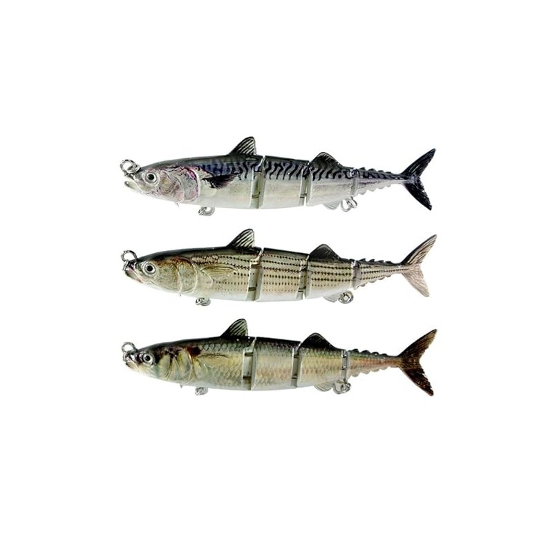 Real Minnow Big Bait Joint Wobble Sinking Lure Sabah Sardine