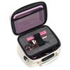 Gosstek PU Leather Smell Proof Bag with Combination Lock, Childproof
