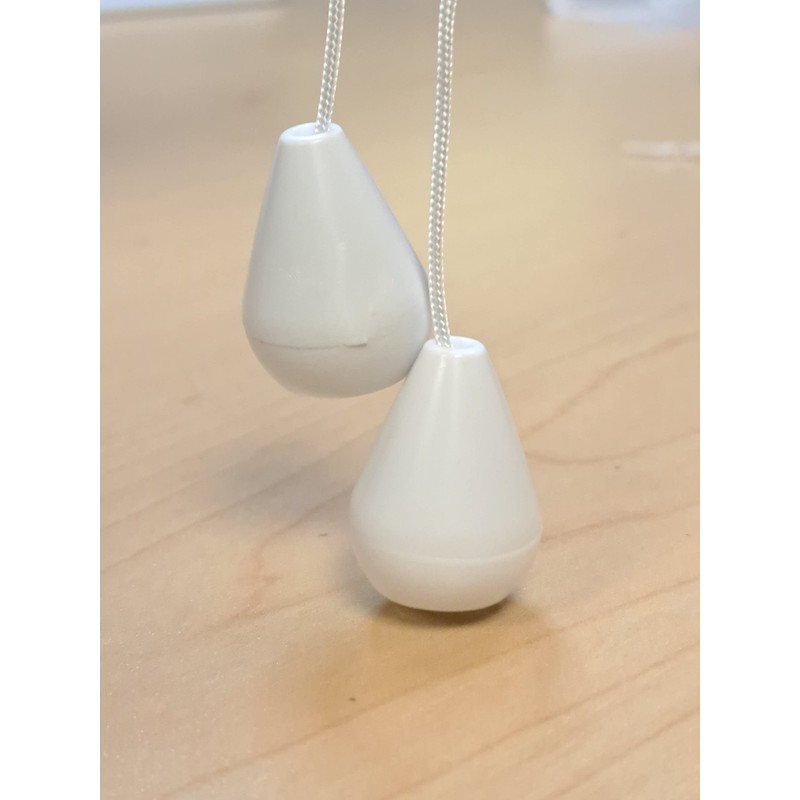 Cord Titler Hex Hole with 2 Tassels for Horizontal Blinds