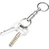 Norhogo 6 pieces key rings with quick release, removable key