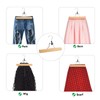 Nature Smile Wooden Pants Skirt Hangers, Smooth Finish Solid Wood