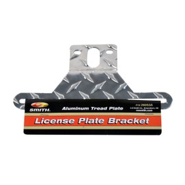 CE Smith-26053A License Plate BRCKET 9-3/8X4-7/8 - Beige