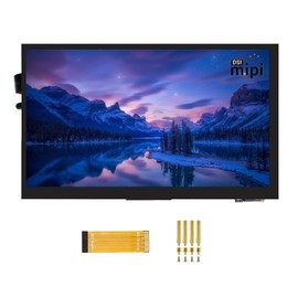 waveshare Monitor de visualización táctil de 5 pulgadas para Raspberry Pi DSI visualización LCD 800 × 480 para Raspberry Pi 4B 3B+ 3A+ 3B 2B B+ A+ CM3/3+ compatible con Raspbian Ubuntu Kali WIN10 IoT