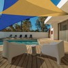 AsterOutdoor Sun Shade Sail Triangle 16' x 16' x 16'