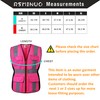 RSMINUO Reflective Safety Vest for Women, High Visibility Mesh Breathable