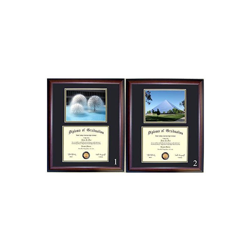 Cal State Long Beach Diploma Frame - Photo Option #1