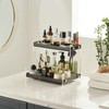SHUNLI Acrylic Bathroom Countertop Organizer, 2 Tier Counter Organizer Storage