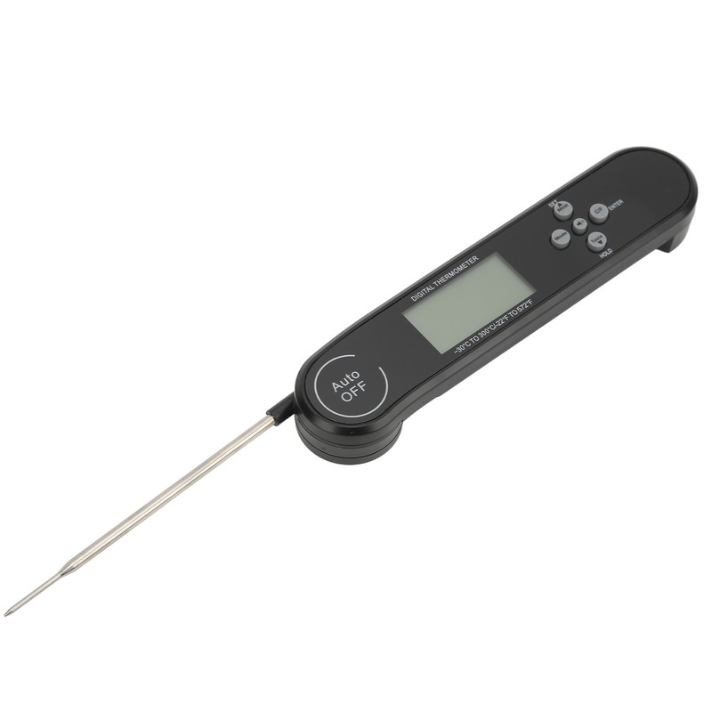 Digital Multifunction Food Thermometer Folding 180° Rotation Probe 22℉572℉ 30℃300℃