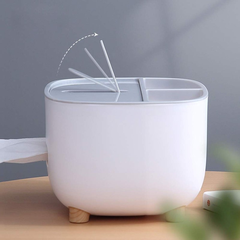 MHTECH Tissue Box, PVC Tissue Box, Multifunctional Box, Pen Holder,