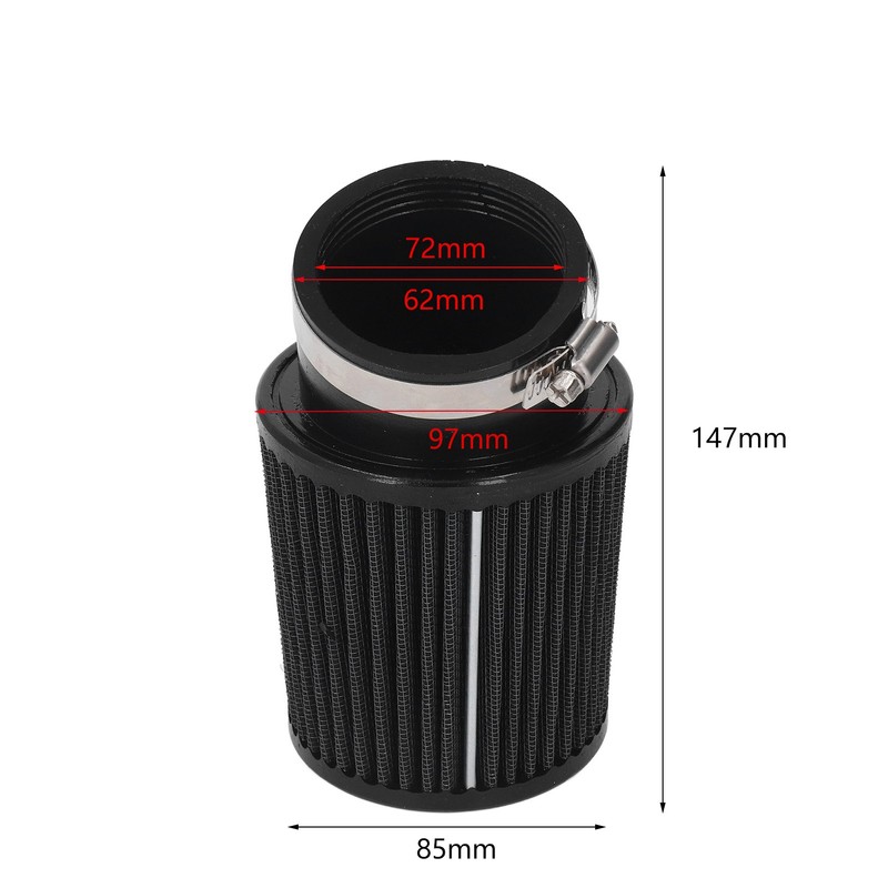 62mm Air Filter Aluminum Alloy Air Cleaner for CT200U BT200X