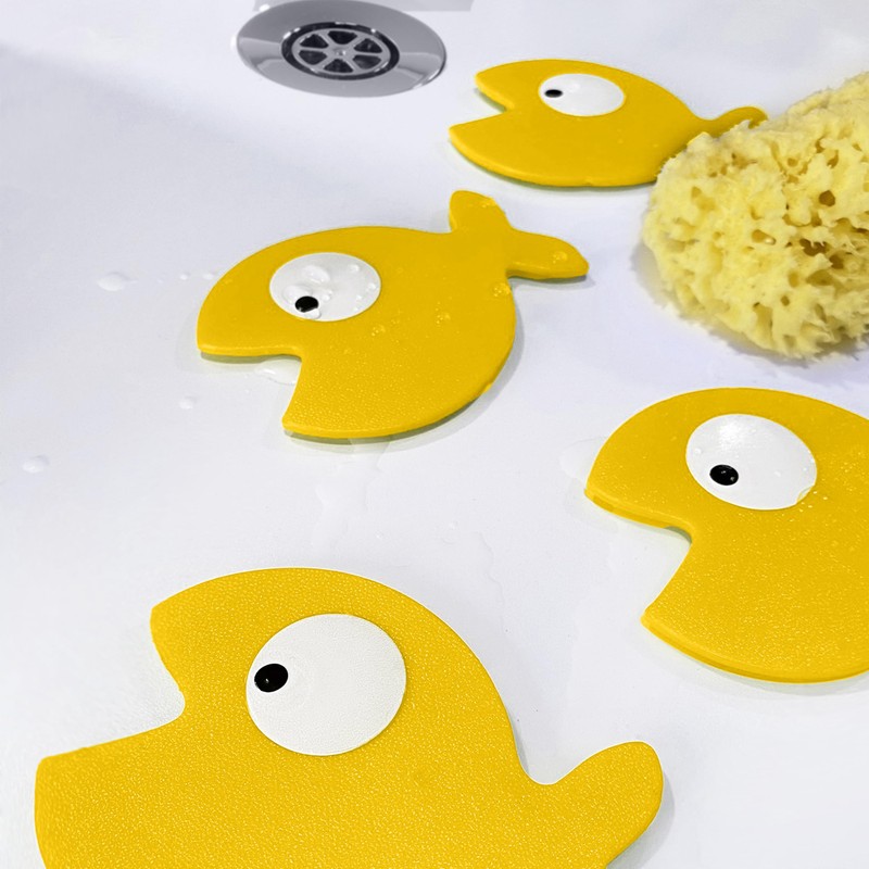 Spirella Shower Mat Bath Mat Bath Mat Non-Slip Pads Fish
