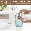 RETON 2 Pcs Foaming Soap Dispenser, 10 Oz/300ml Clear Foam