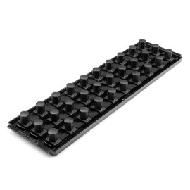 Tekton 3/4 Inch Drive 3-Rail Socket Organizer Set, Black (30-Tool)