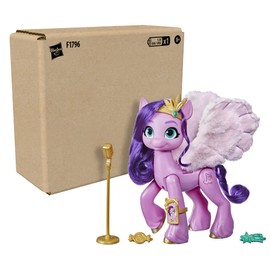 My Little Pony: A New Generation Movie Singing Star Princess Petals - 15-Cm Pony Toy that Sings, Plays Music for Kids