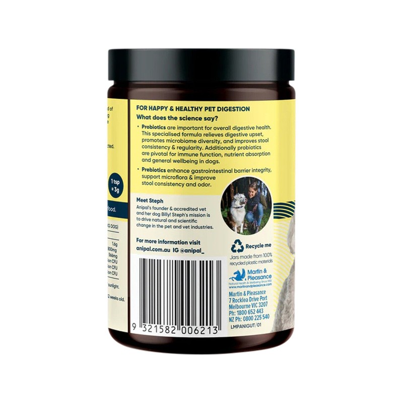 Anipal Healthy Digestion Gut Formula Powder Meal Topper (for Dogs)