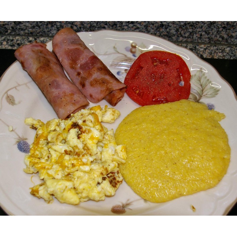 Moss Water Ground Yellow Corn Grits 5 Lbs