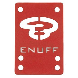 ENUFF Unisex Erwachsene Shock Pads Lager, rot, Einheitsgröße