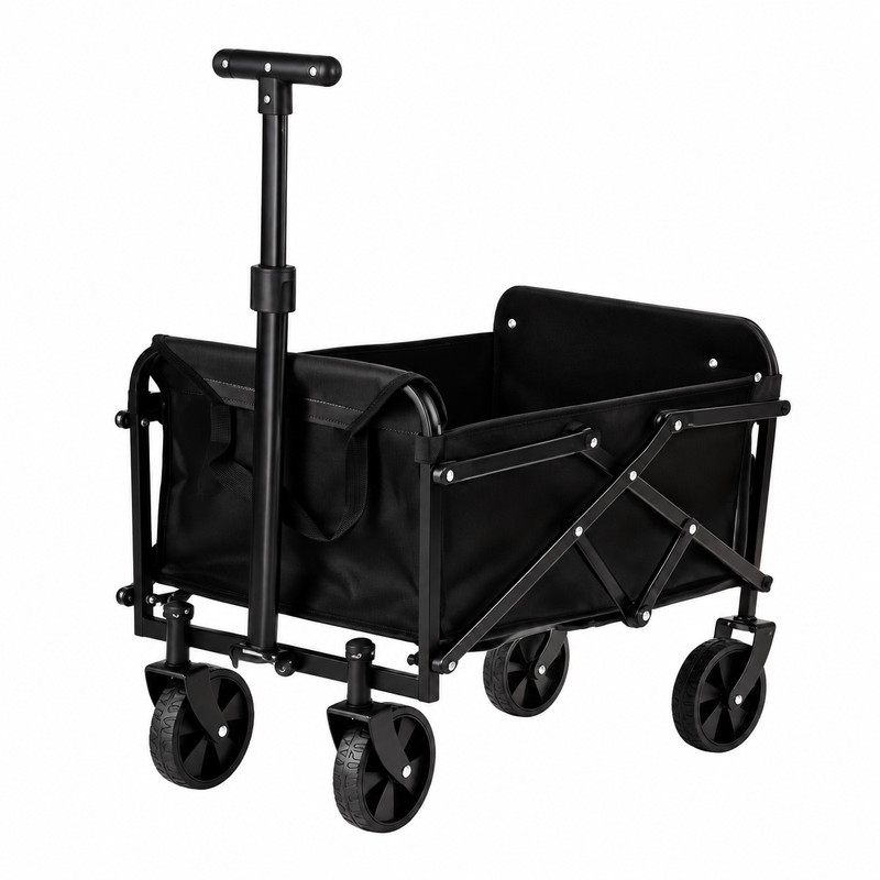 Heavy Duty Foldable Wagon Cart with All-Terrain Wheels – Collapsible
