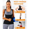 LMCOB Sauna Vest for Women Sauna Waist Trainer Vest Workout
