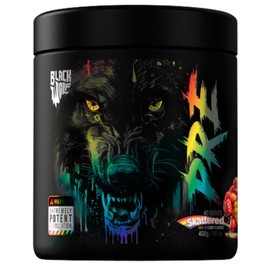 Black Wolf Nutrition Pre 40 Serves Skattered Rainbow Candy Extreme Potency Pre-Workout