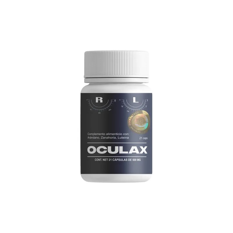 Suplemento Oculax P Restaurar Y Mejorar Vision 21 Caps